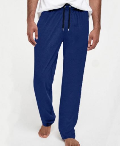 NAVY ZIPPER POCKET SUMMER TROUSER